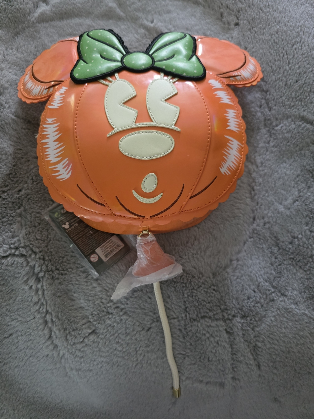 Disney Loungefly Pumpkin Balloon Glow In The Dark Minnie Mouse Bag